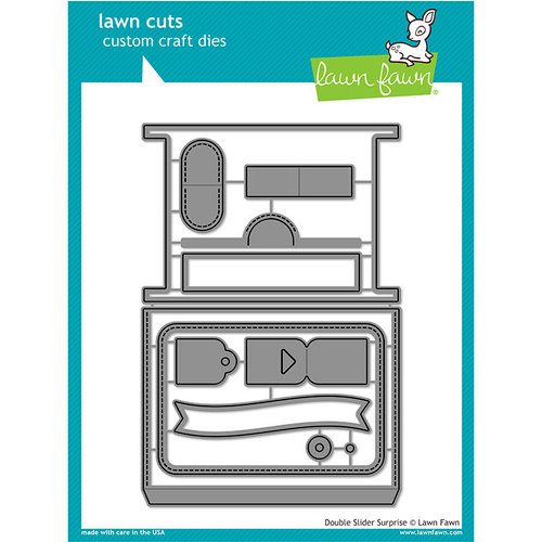 Lawn Fawn - Lawn Cuts - Dies - Double Slider Surprise