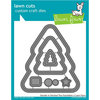 Lawn Fawn - Lawn Cuts - Dies - Outside In Stitched - Christmas Tree Stackables