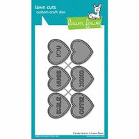 Lawn Fawn - Lawn Cuts - Dies - Candy Hearts