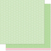 Lawn Fawn - Really Rainbow Scallops Collection - 12 x 12 Double Sided Paper - Dragon Scales