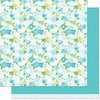 Lawn Fawn - Spring Fling Collection - 12 x 12 Double Sided Paper - Julia