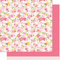 Lawn Fawn - Spring Fling Collection - 12 x 12 Double Sided Paper - Debbie