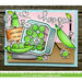 Lawn Fawn - Clear Photopolymer Stamps - Be Hap-pea