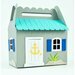 Lawn Fawn - Lawn Cuts - Dies - Scalloped Treat Box Beach House Add-On
