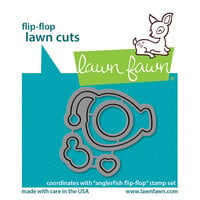 Lawn Fawn - Lawn Cuts - Dies - Anglerfish Flip Flop