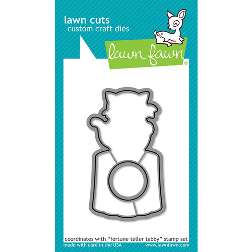 Lawn Fawn - Halloween - Lawn Cuts - Dies - Fortune Teller Tabby