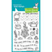Lawn Fawn - Clear Photopolymer Stamps - Christmas Fishes