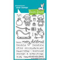Lawn Fawn - Christmas - Clear Photopolymer Stamps - Ho-Ho-Holidays