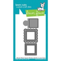 Lawn Fawn - Lawn Cuts - Dies - Reveal Wheel Square Window Add-On