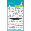 Lawn Fawn - Clear Photopolymer Stamps - Swan Soiree