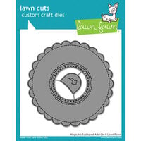 Lawn Fawn - Lawn Cuts - Dies - Magic Iris Scalloped Add-On