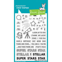 Lawn Fawn - Clear Photopolymer Stamps - Super Star