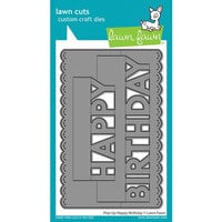 Lawn Fawn - Lawn Cuts - Dies - Pop-Up Happy Birthday