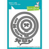 Lawn Fawn - Lawn Cuts - Dies - Outside In Stitched Balloon Stackables