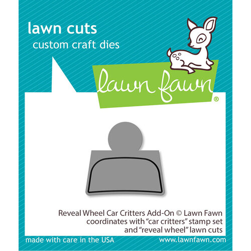 Lawn Fawn - Lawn Cuts - Dies - Reveal Wheel Car Critters Add-On
