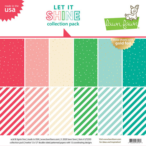 Lawn Fawn - Let it Shine - 12 x 12 Collection Pack