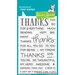Lawn Fawn - Clear Photopolymer Stamps - Thanks Thanks Thanks