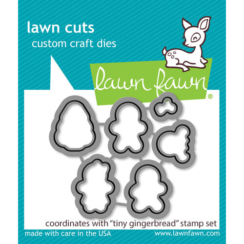 Lawn Fawn - Lawn Cuts - Dies - Tiny Gingerbread
