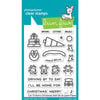 Lawn Fawn - Clear Photopolymer Stamps - Car Critters - Christmas Add-On