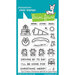 Lawn Fawn - Clear Photopolymer Stamps - Car Critters - Christmas Add-On