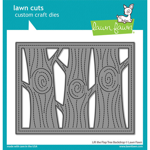 Lawn Fawn - Lawn Cuts - Dies - Lift the Flap Tree Backdrop