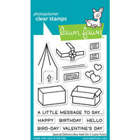Lawn Fawn - Clear Photopolymer Stamps - Special Delivery Box Add-On