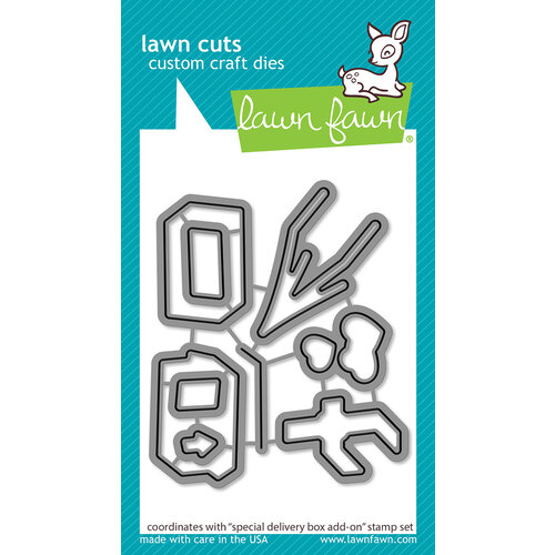 Lawn Fawn - Lawn Cuts - Dies - Special Delivery Box Add-On