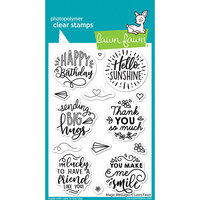 Lawn Fawn - Clear Photopolymer Stamps - Magic Messages