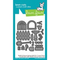 Lawn Fawn - Lawn Cuts - Dies - Build-A-House Spring Add-On