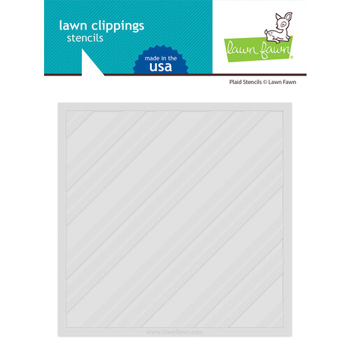 Lawn Fawn - Stencils - Plaid Stencils