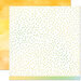 Lawn Fawn - Watercolor Wishes Rainbow Collection - 12 x 12 Double Sided Paper - Citrine