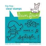 Lawn Fawn - Clear Photopolymer Stamps - Flip-Flop - Mermaid For You