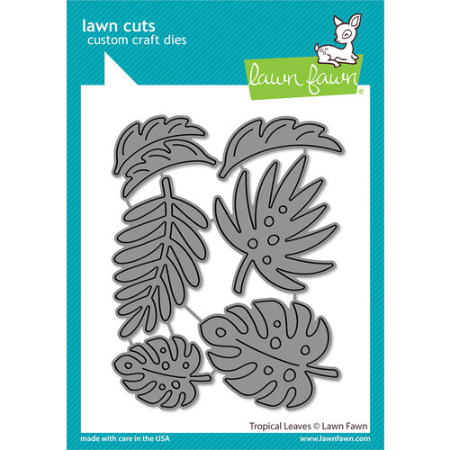 Lawn Fawn - Lawn Cuts - Dies - Tropical Leaves