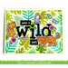 Lawn Fawn - Stencils - Tropical Leaves Background