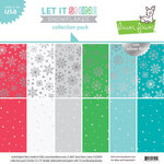 Lawn Fawn - Let It Shine Snowflakes Collection - 12 x 12 Collection Pack