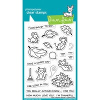 Lawn Fawn - Clear Photopolymer Stamps - You Autumn Know