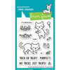 Lawn Fawn - Clear Photopolymer Stamps - Purrfectly Wicked Add-On