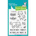 Lawn Fawn - Clear Photopolymer Stamps - Purrfectly Wicked Add-On
