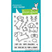 Lawn Fawn - Christmas - Clear Photopolymer Stamps - Furry and Bright