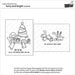 Lawn Fawn - Christmas - Clear Photopolymer Stamps - Furry and Bright