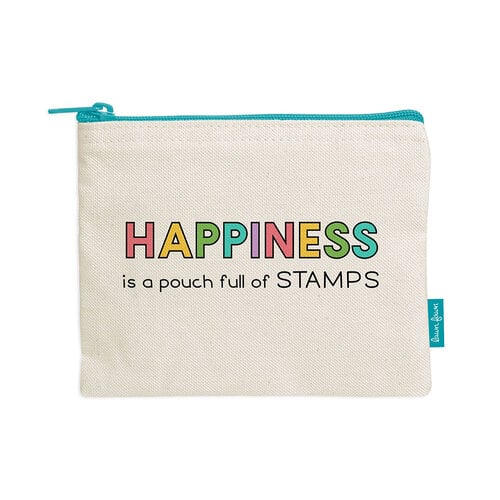 Lawn Fawn - Zipper Pouch - Happiness Is A Pouch Full Of Stamps