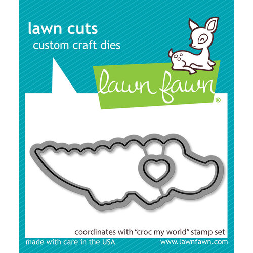 Lawn Fawn - Lawn Cuts - Dies - Croc My World
