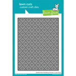 Lawn Fawn - Lawn Cuts - Dies - Quilted Heart Backdrop - Portrait
