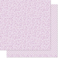 Lawn Fawn - Flower Market Collection - 12 x 12 Double Sided Paper - Lupine