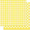 Lawn Fawn - Gotta Have Gingham Rainbow Collection - 12 x 12 Double Sided Paper - Bessie