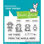 Lawn Fawn - Clear Photopolymer Stamps - Tiny Farm