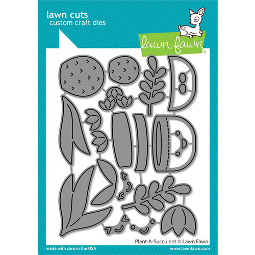 Lawn Fawn - Lawn Cuts - Dies - Plant-A-Succulent