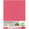 Lawn Fawn - 8.5 x 11 Textured Canvas Cardstock - Pink - 10 Pack