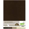 Lawn Fawn - 8.5 x 11 Textured Canvas Cardstock - Brown