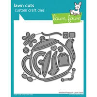 Lawn Fawn - Lawn Cuts - Dies - Stitched Teapot